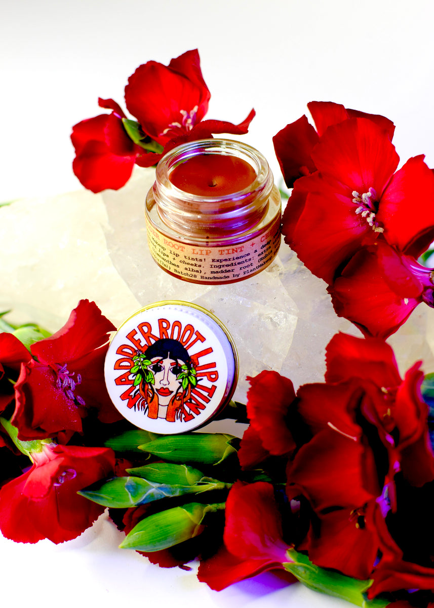 M*y様 5y Sweetheart Top Madder Root Patch Madder Root Lip Tint – plant makeup