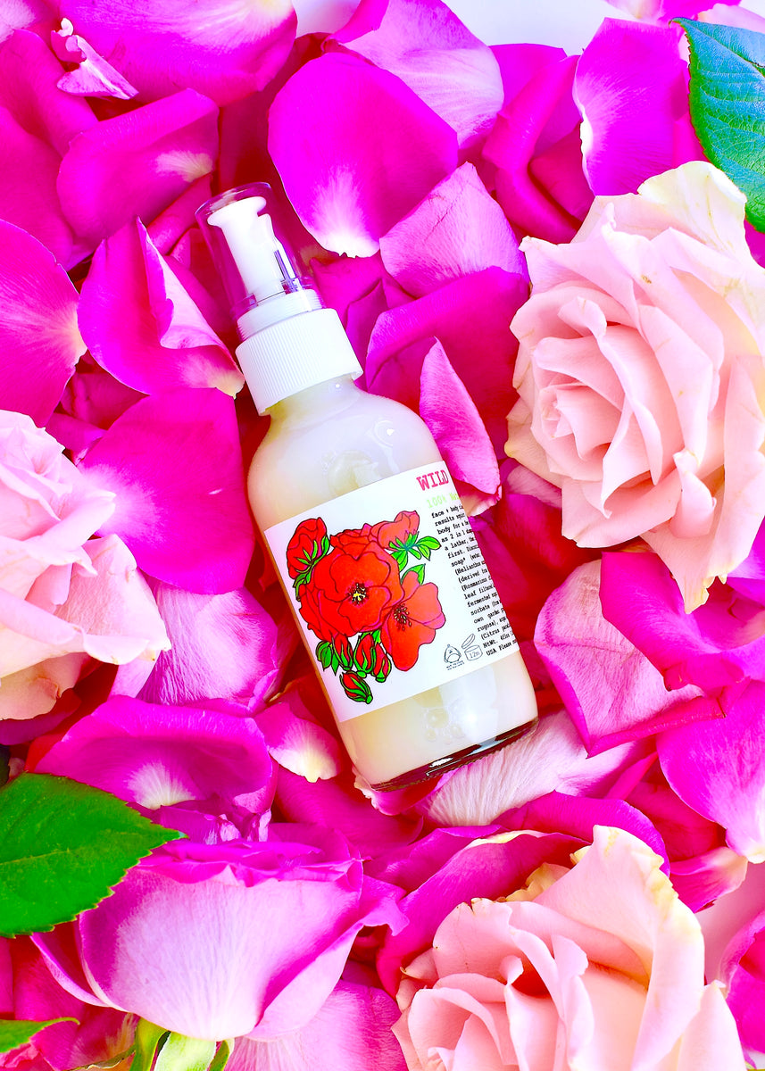 ♡Rose rose♡ Wild Rose Face Wash – plant makeup