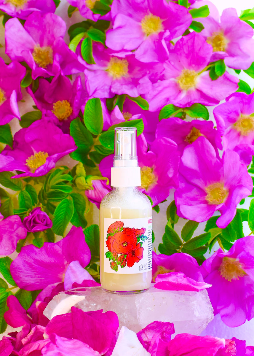 Wild Rose Face Wash – plant makeup