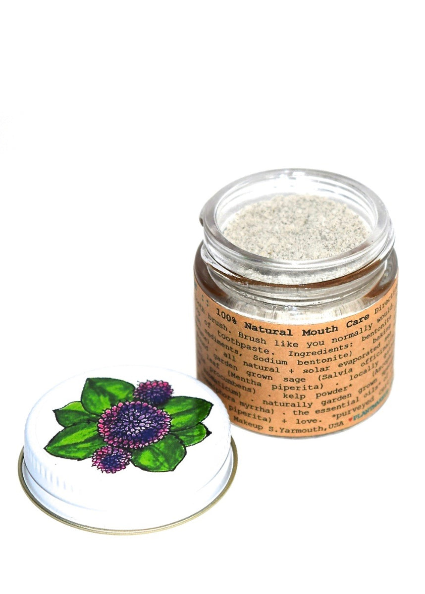 Peppermint, Sage, & Myrrh Tooth Powder - The Flower Pot