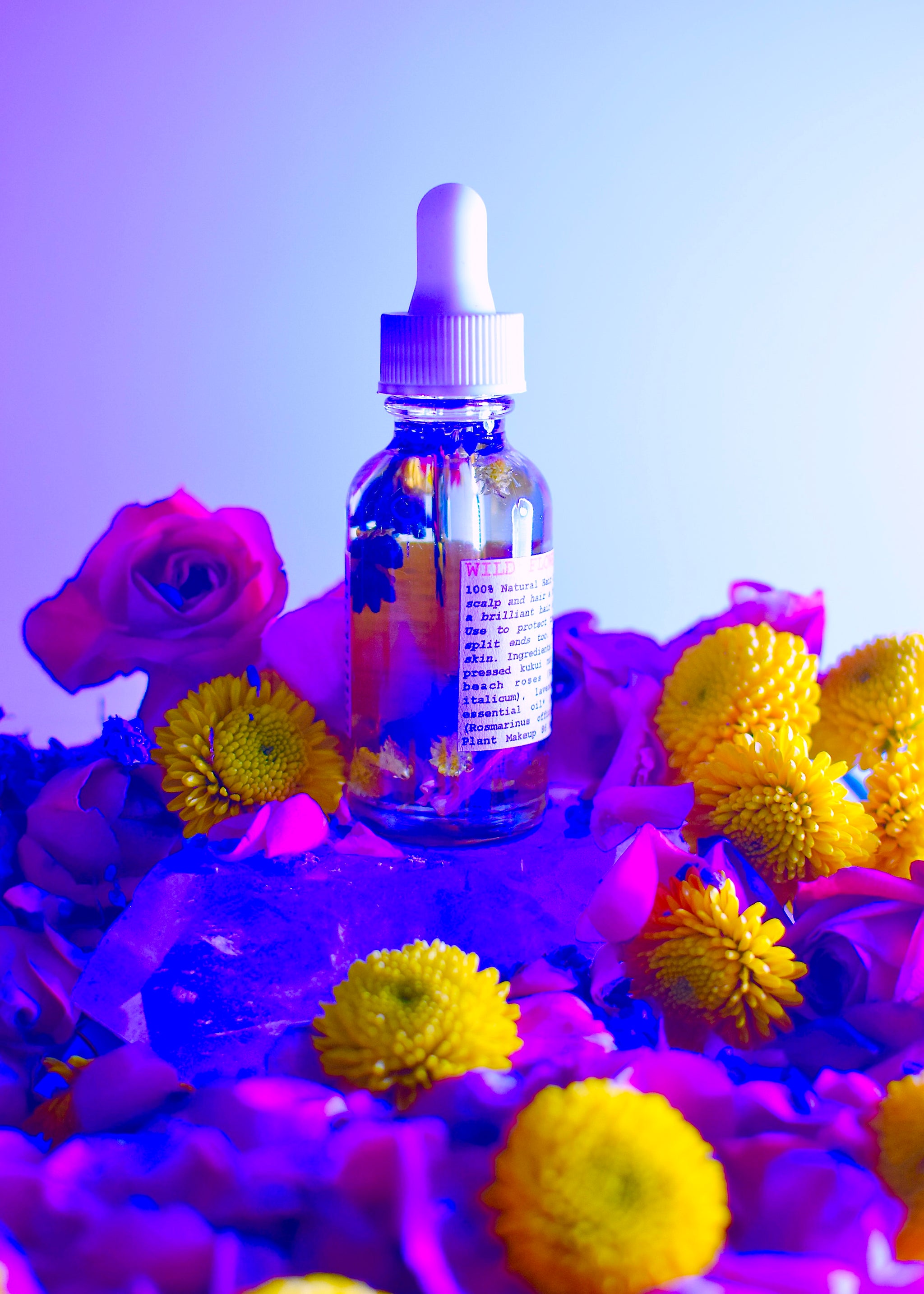 Wild Flower Hair Serum – plant makeup