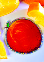 OrangePeelMystic Sticker // g l i t t e r