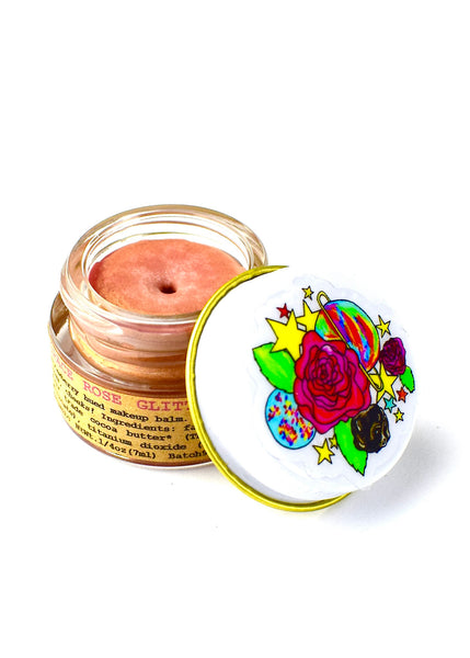 Space Rose Glitter Balm